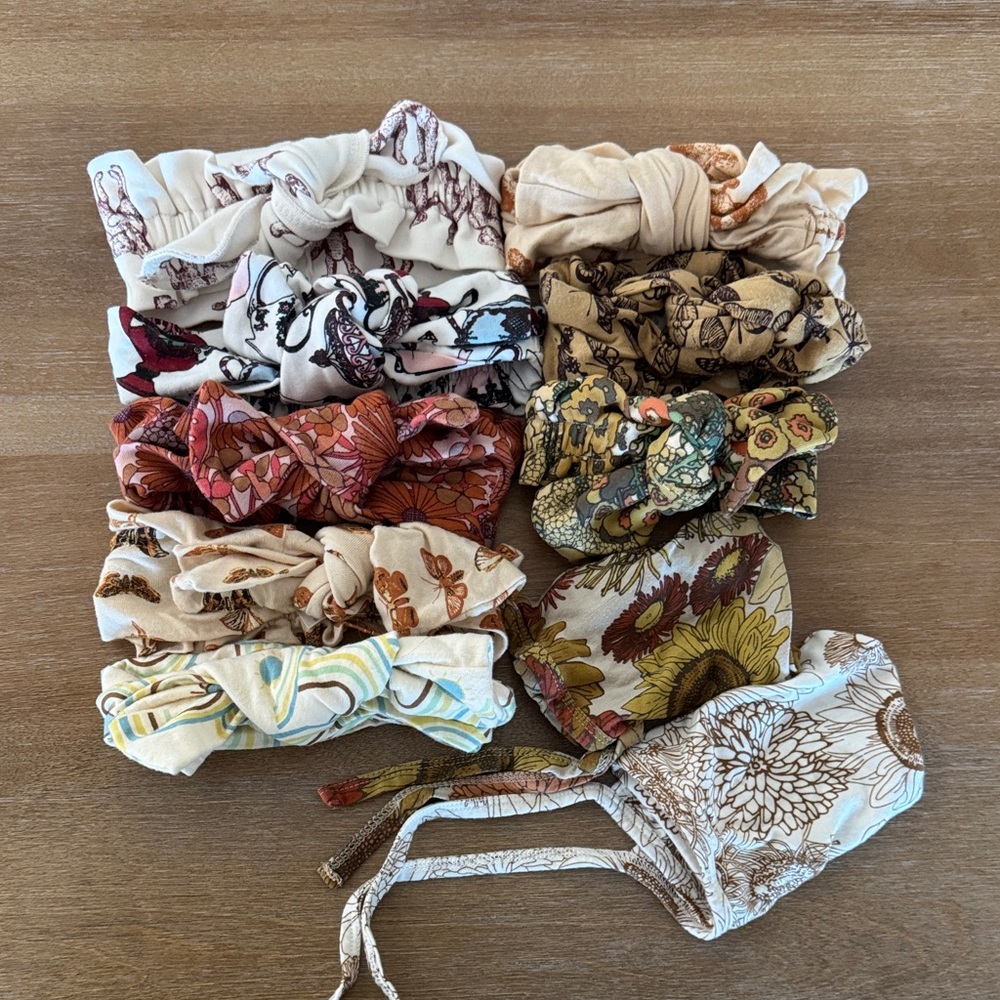 Kate Quinn assorted bows and hats